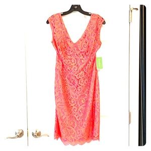 Lilly Pulitzer Lace overlay dress